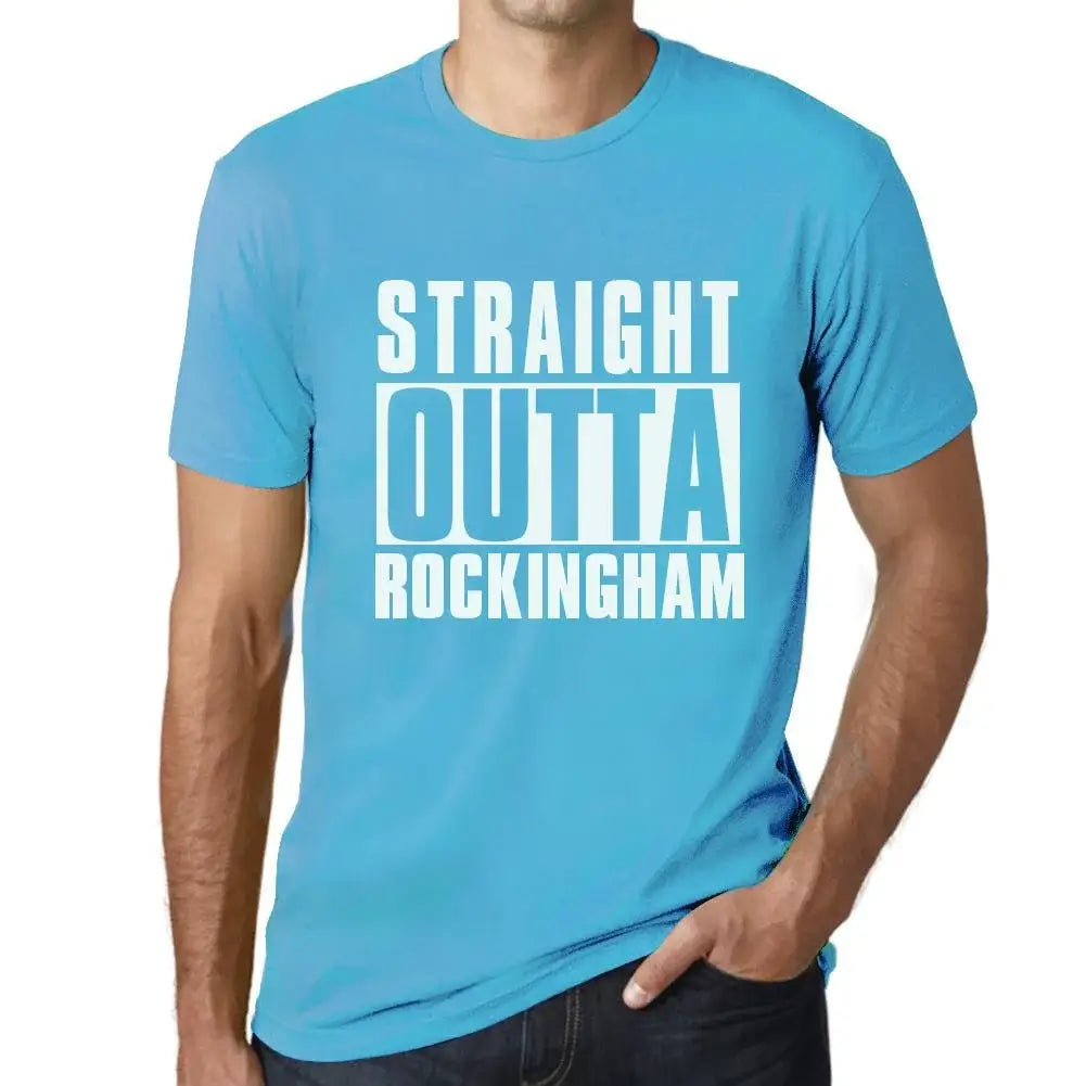 Men's Graphic T-Shirt  Rockingham Limited Edition Short Sleeve Tee-Shirt Vintage Birthday Gift Novelty
