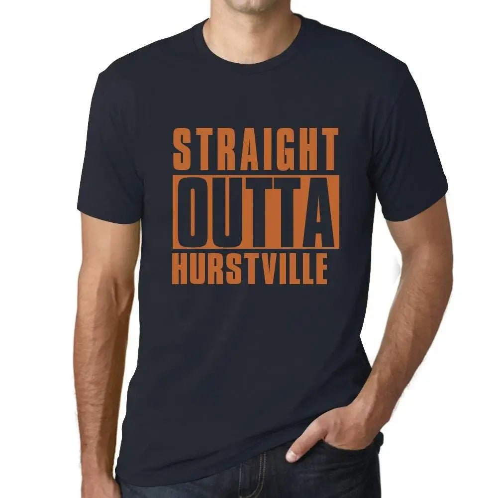 Men's Graphic T-Shirt  Hurstville Limited Edition Short Sleeve Tee-Shirt Vintage Birthday Gift Novelty