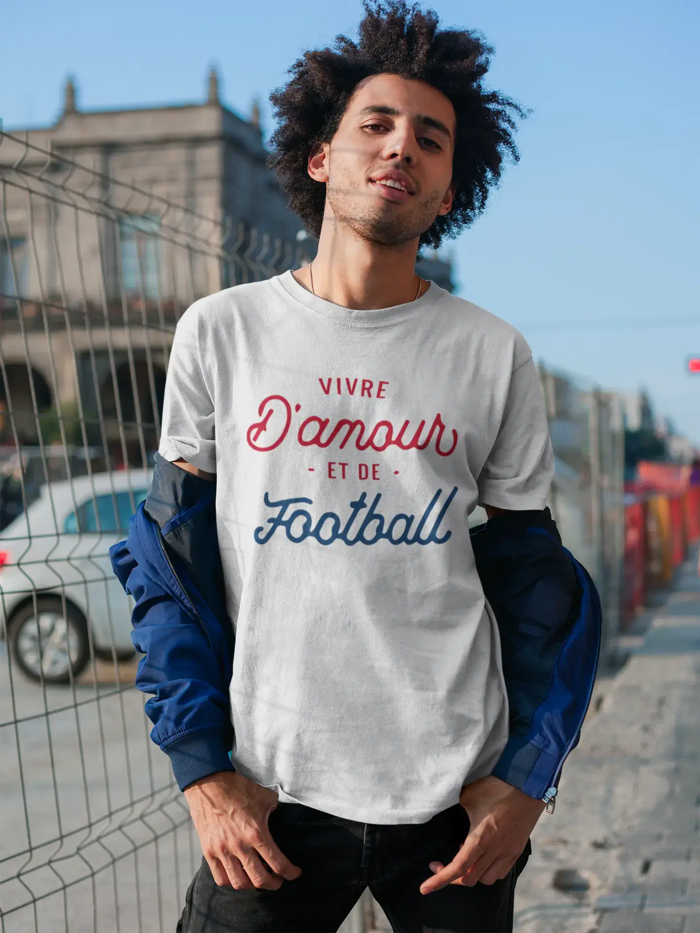 ULTRABASIC - Men's Tee Shirt Vintage T-shirt WINE IS MY POISON Grey Marl