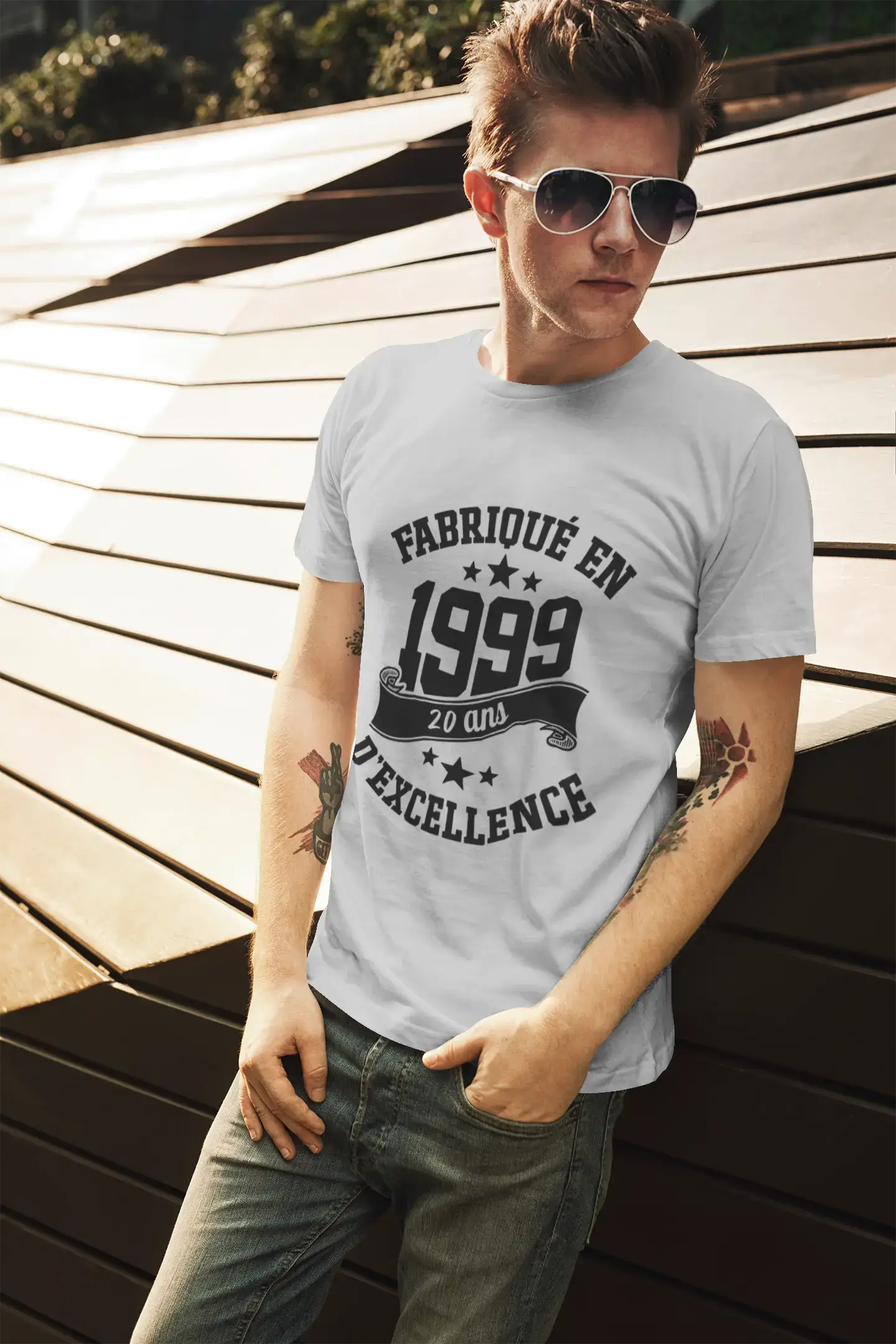 ULTRABASIC - Fabriqué en 1999, 20 Ans d'être Génial Unisex T-Shirt Royal