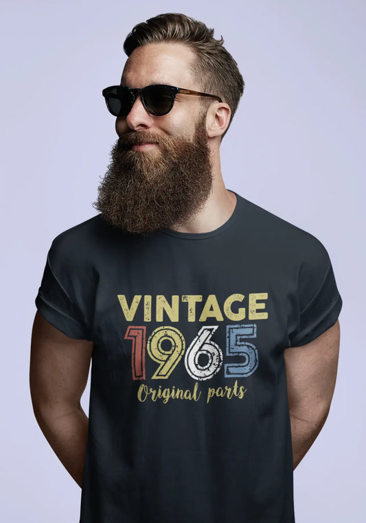ULTRABASIC - Graphic Printed Men's Vintage 1965 T-Shirt Denim