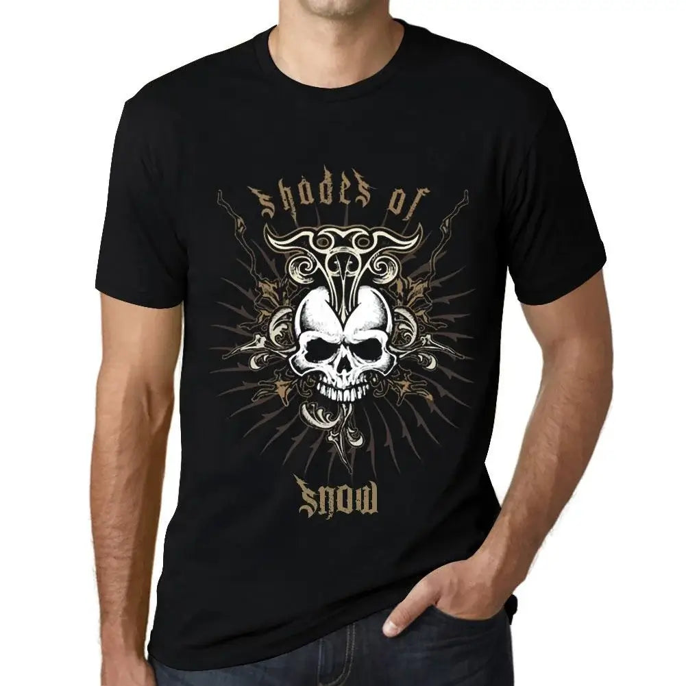 Men's Graphic T-Shirt Shades Of Snow Limited Edition Short Sleeve Tee-Shirt Vintage Birthday Gift Novelty