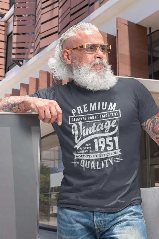 Homme Tee-Shirt Millésime Vieilli à la Perfection 1977 48 Ans T-Shirt Homme Tee-Shirt Millésime Vieilli à la Perfection 1977 48 Ans T-Shirt