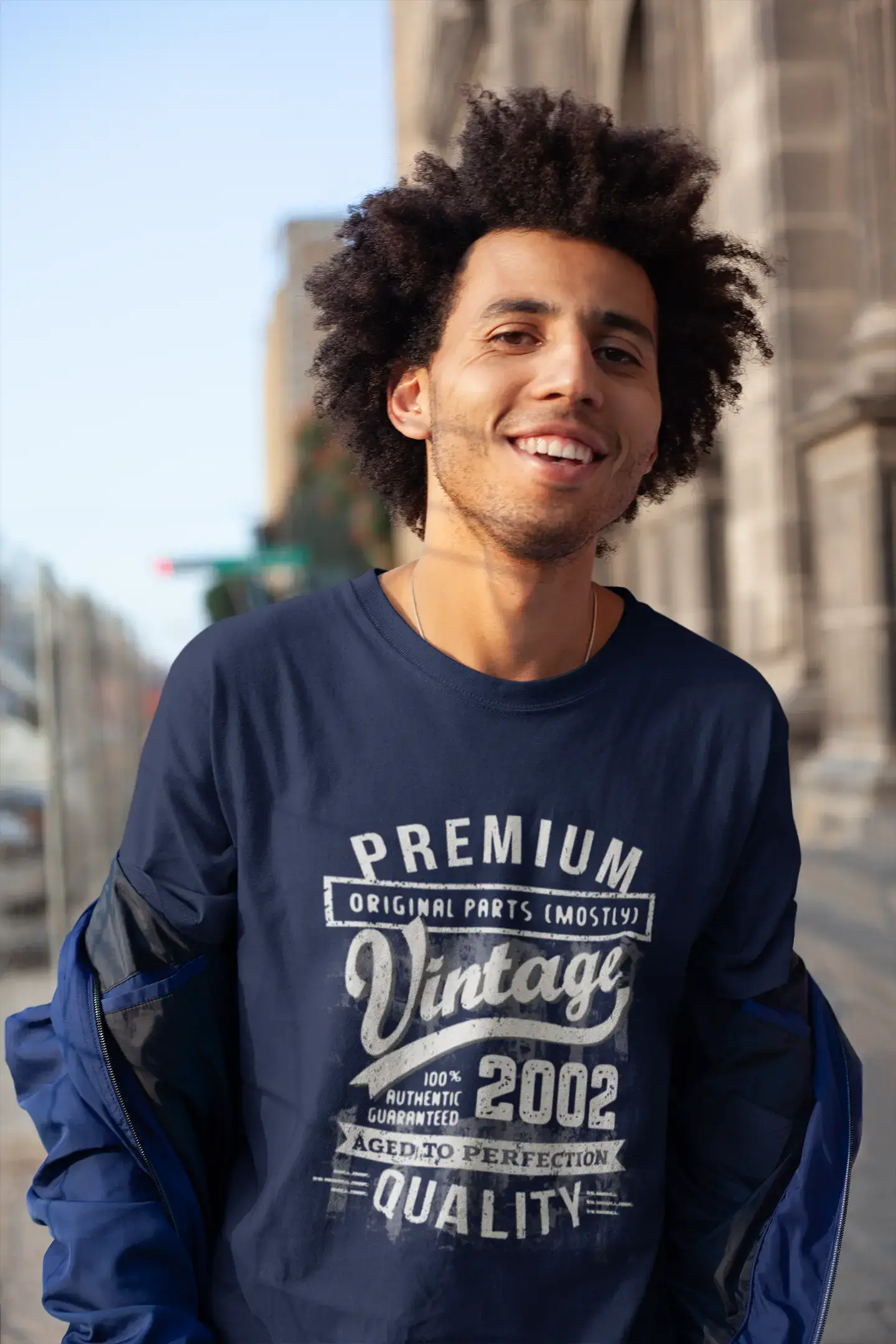 Ultrabasic - Homme T-Shirt Graphique 2002 Aged to Perfection Tee Shirt Cadeau d'anniversaire