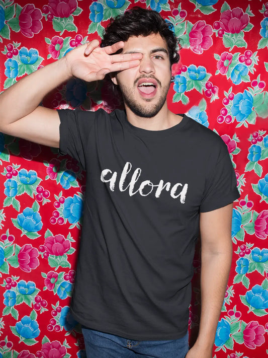 ULTRABASIC - Allora-T-Shirt <span>für Herren</span> mit <span>grafischem</span> <span>Print,</span> <span>französisches Marineblau</span>