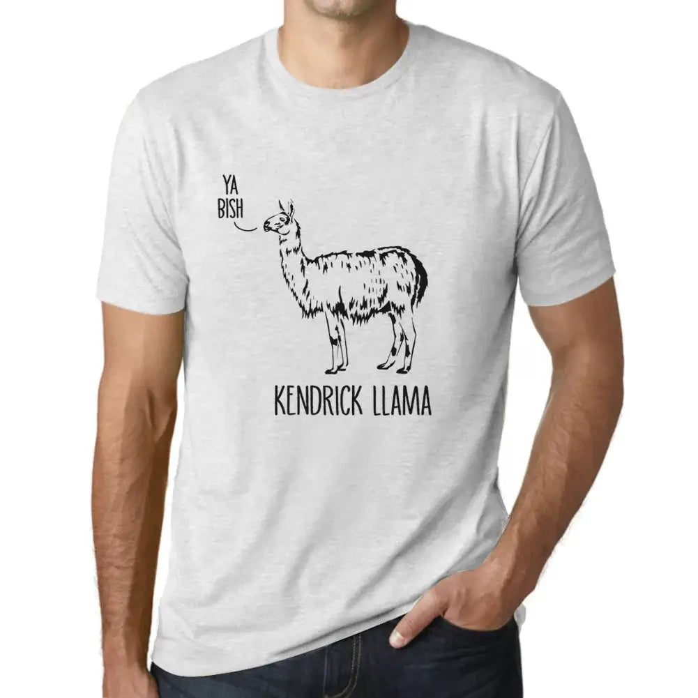 Men's Graphic T-Shirt Kendrick Llama Eco-Friendly Limited Edition Short Sleeve Tee-Shirt Vintage Birthday Gift Novelty