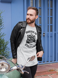 Men's Graphic Fabriqué en 1980, 40 Ans d'être Génial T-Shirt