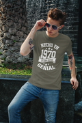 Men's Graphic T-Shirt Hecho en 1970, 50 años de ser Genial T-Shirt