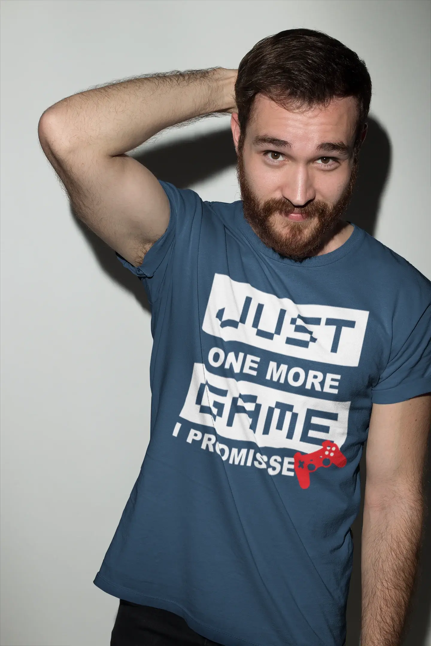 Ultrabasic® Homme T-Shirt Graphique Just One More Game Gaming Tee Marrant Esports Cadeau Idée