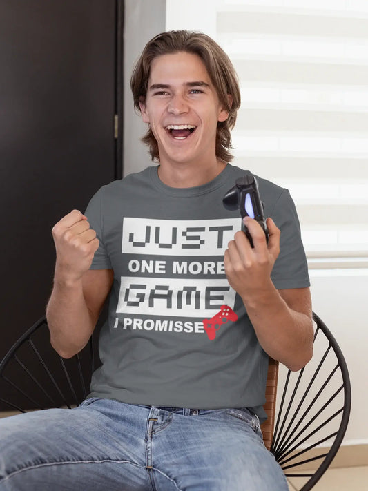 Ultrabasic® Homme T-Shirt Graphique Just One More Game Gaming Tee Marrant Esports Cadeau Idée