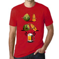 Men's Graphic T-Shirt Design Fusion Beer Eco-Friendly Limited Edition Short Sleeve Tee-Shirt Vintage Birthday Gift Novelty