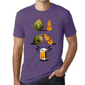 Men's Graphic T-Shirt Design Fusion Beer Eco-Friendly Limited Edition Short Sleeve Tee-Shirt Vintage Birthday Gift Novelty