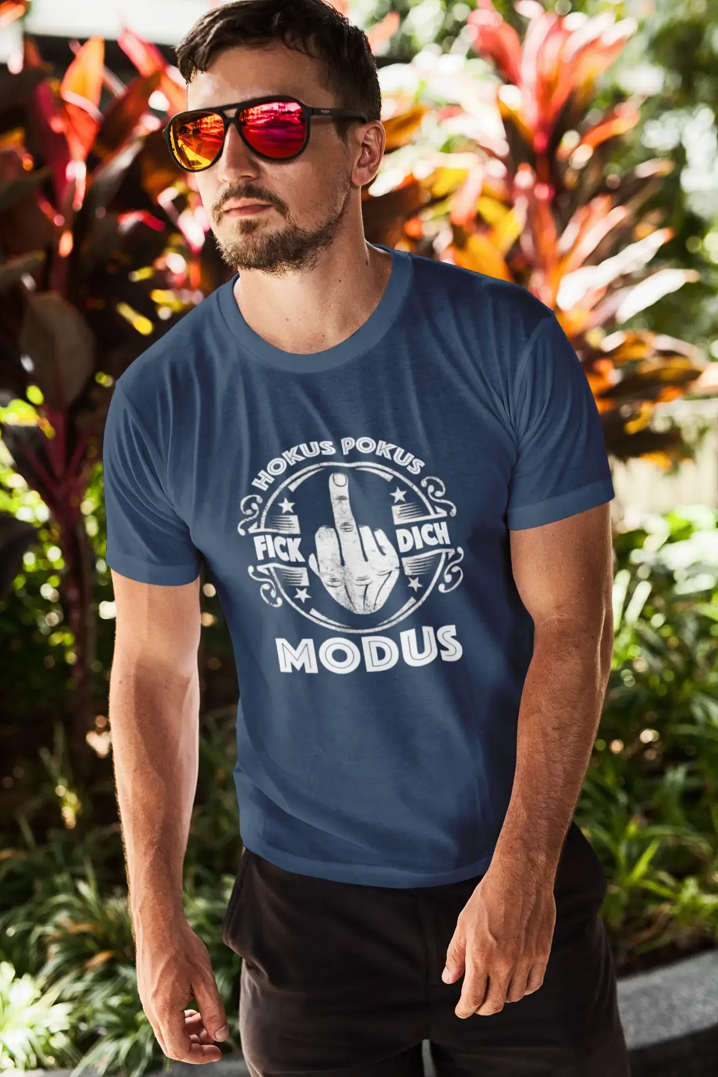 T-shirt <span>graphique</span> <span>homme</span> Hokus Pokus Modus F... Dich Idea <span>Gift</span>