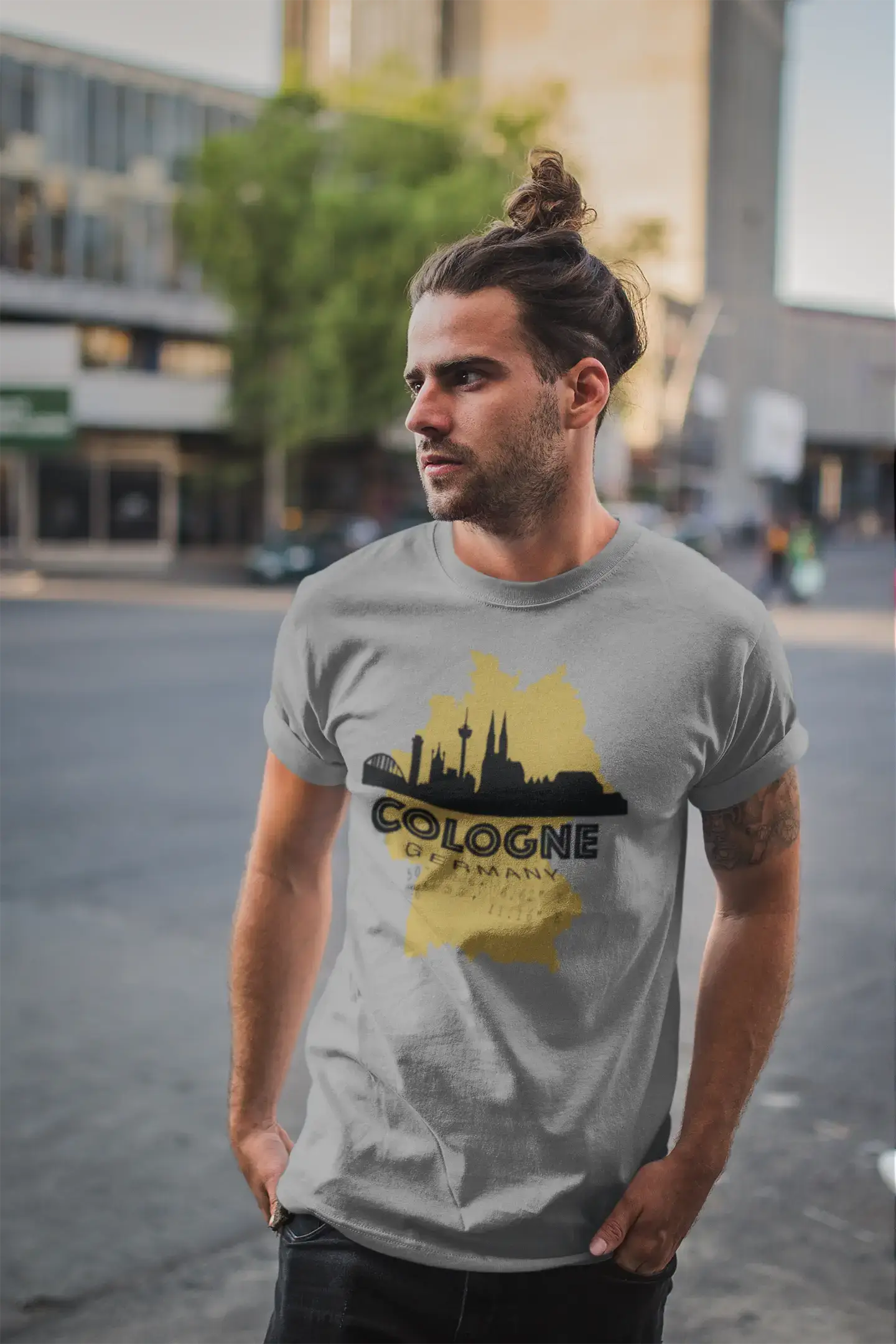 Men's Graphic T-Shirt Cologne Germany Idea Gift