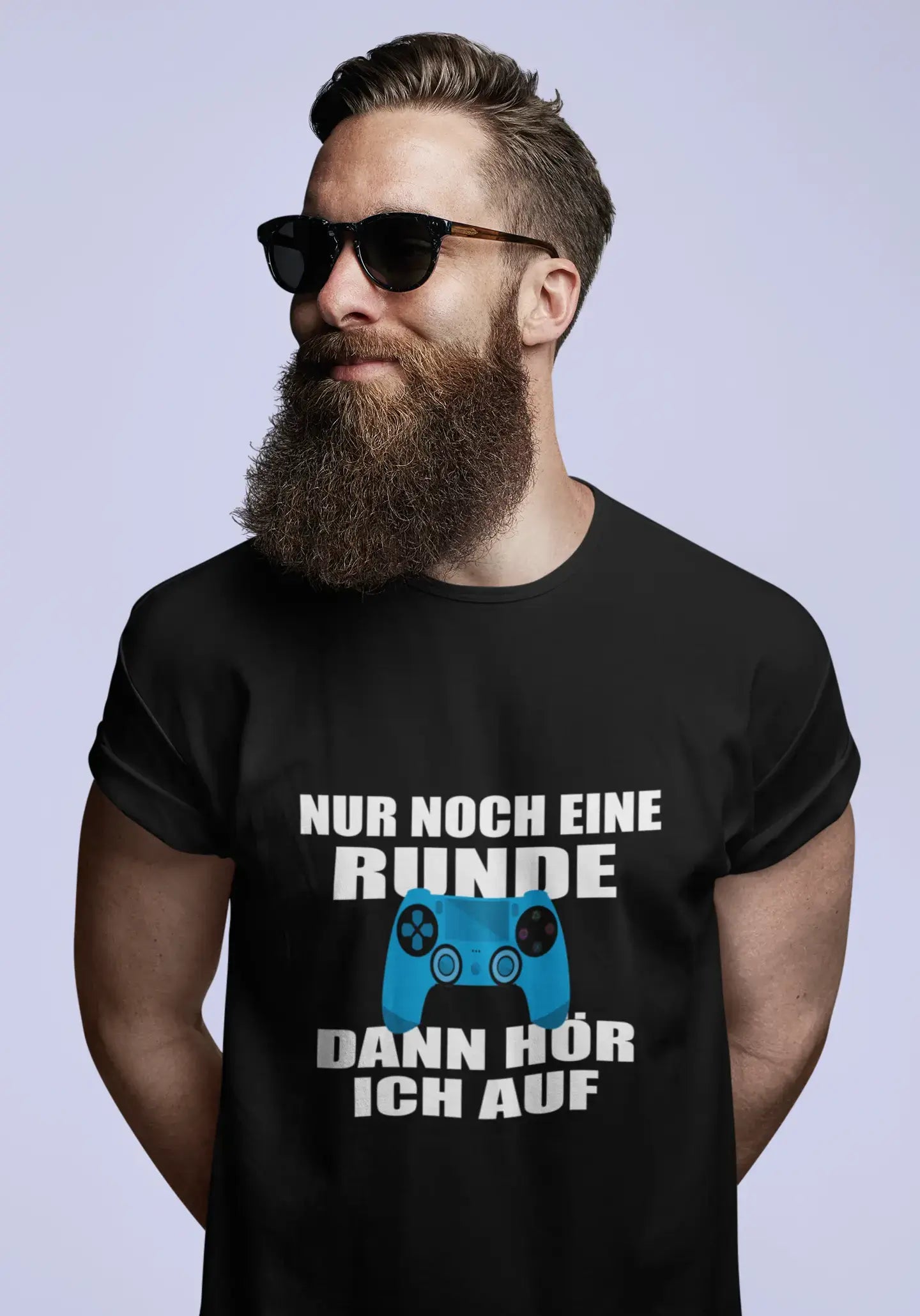 <span>Herren</span> <span>Grafik</span> T-Shirt Nur noch eine runde <span>Geschenkidee</span>