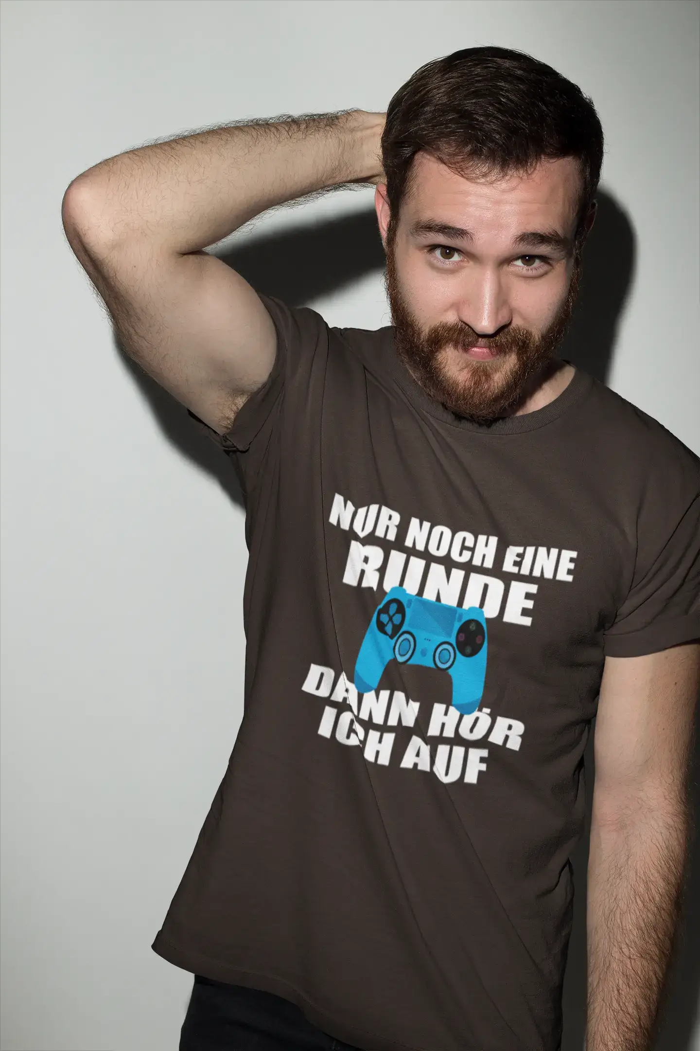 T-shirt <span>graphique</span> <span>pour hommes</span> Nur noch eine runde Idée <span>cadeau</span>