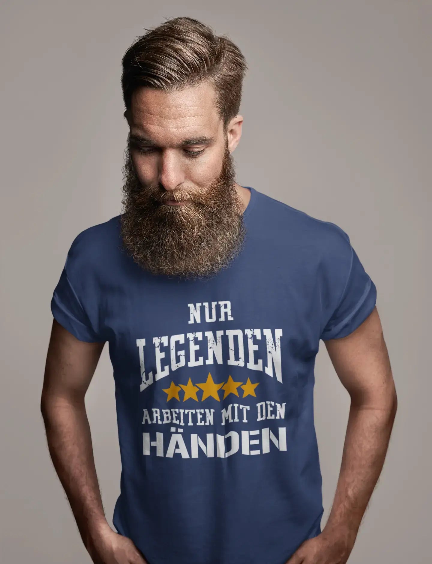 Men's Graphic T-Shirt Legenden Arbeiten Mit Den Handen Gift Idea