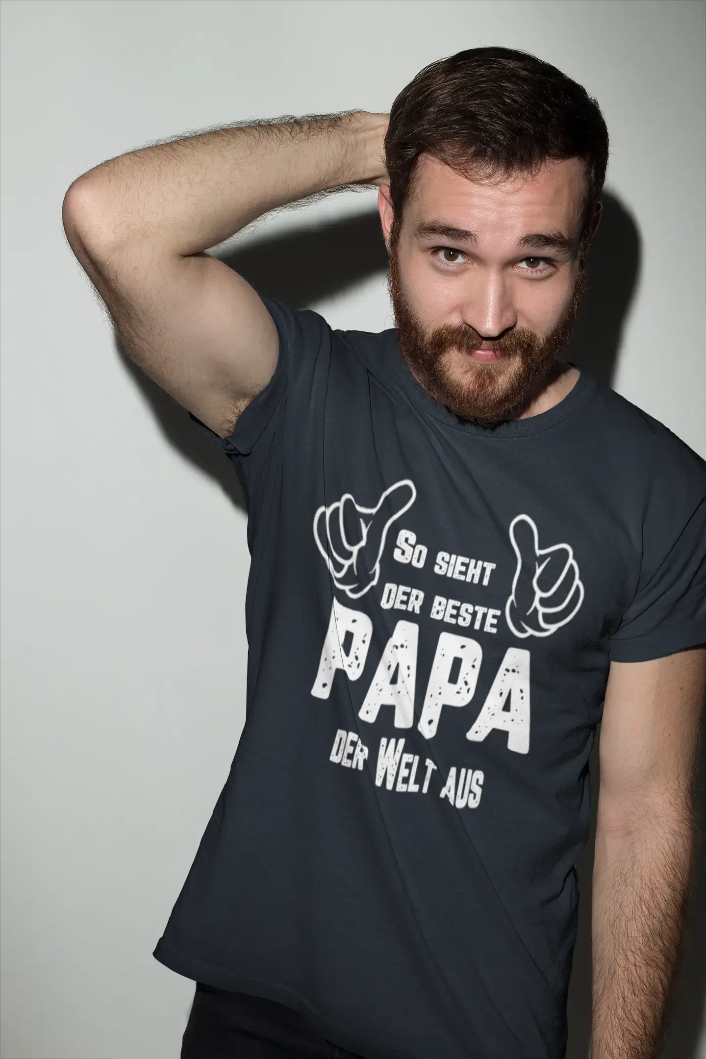 Men's Graphic T-Shirt So Sieht Der Beste Papa Der Welt Aus Gift Idea