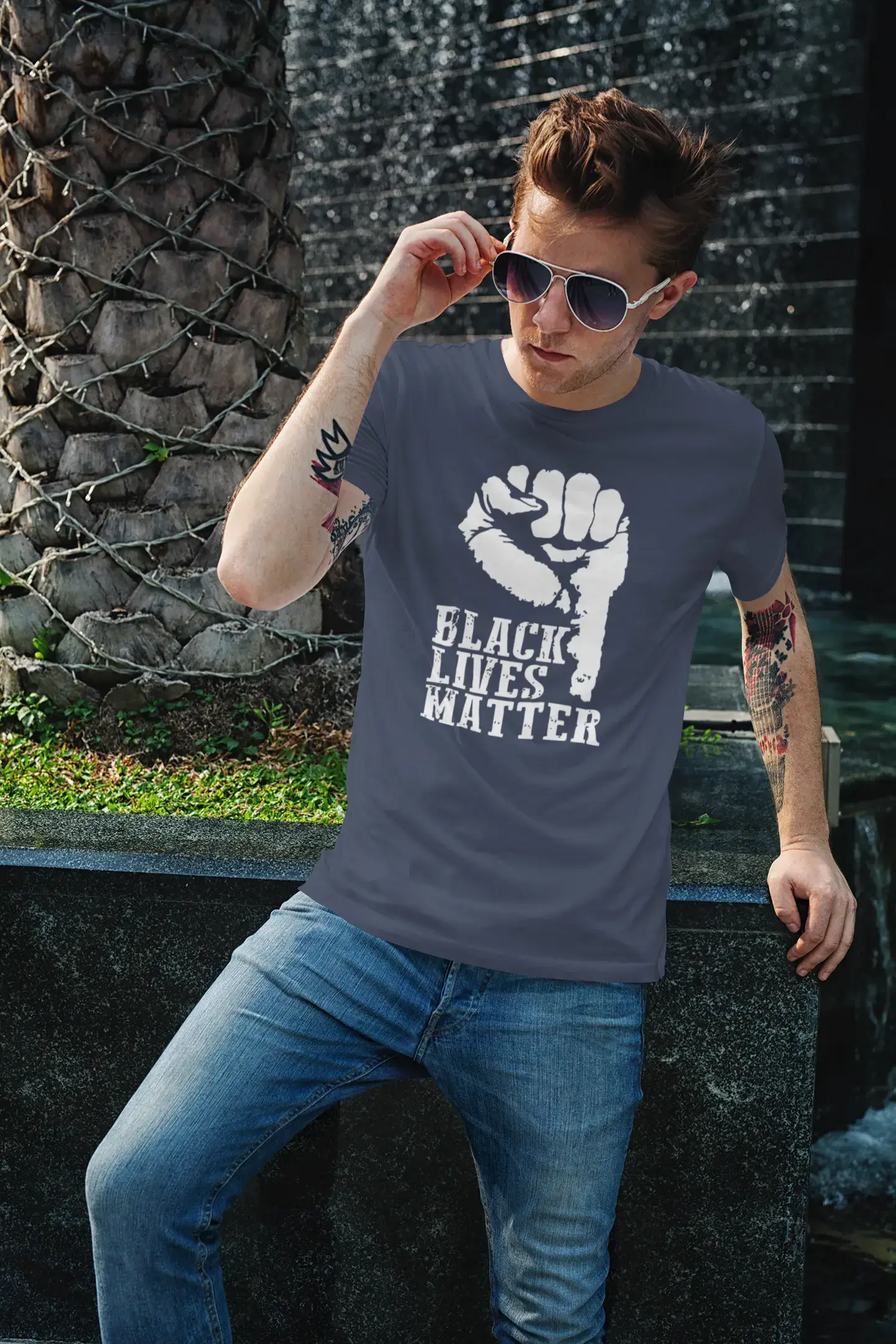 Men’s Graphic T-Shirt Black Lives Matter Gift Idea