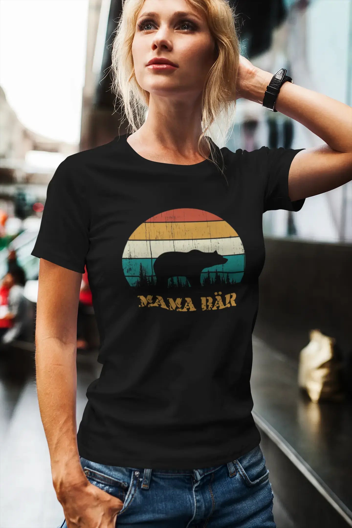 Women’s Short Sleeved T-Shirt Mama Bär