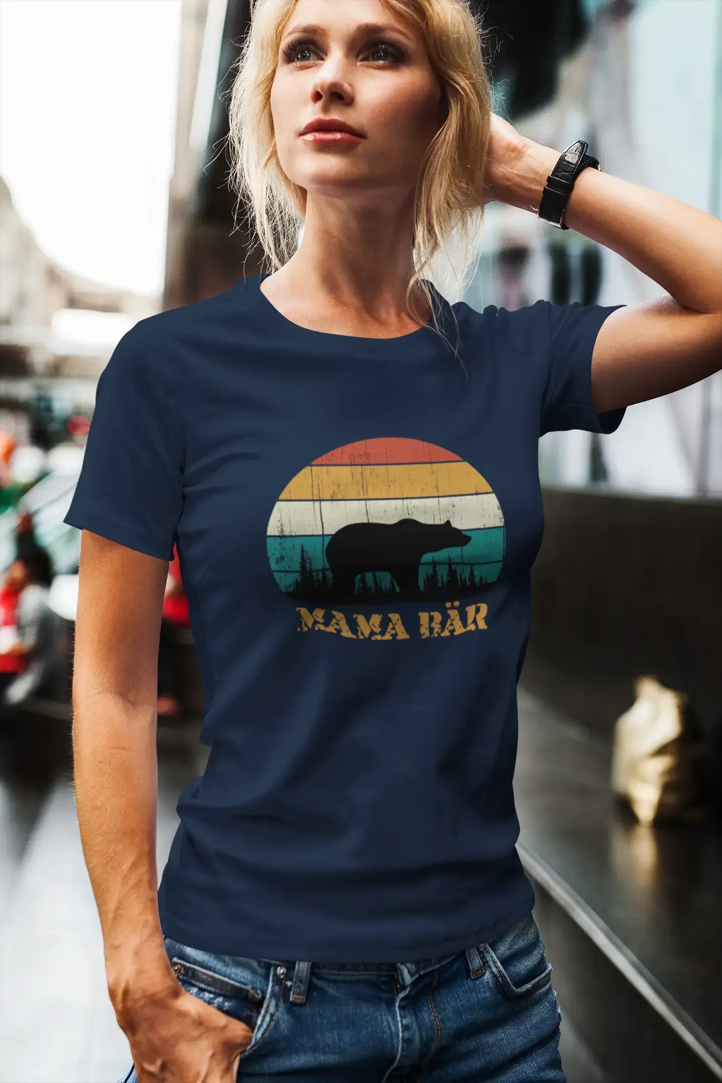 Women’s Short Sleeved T-Shirt Mama Bär