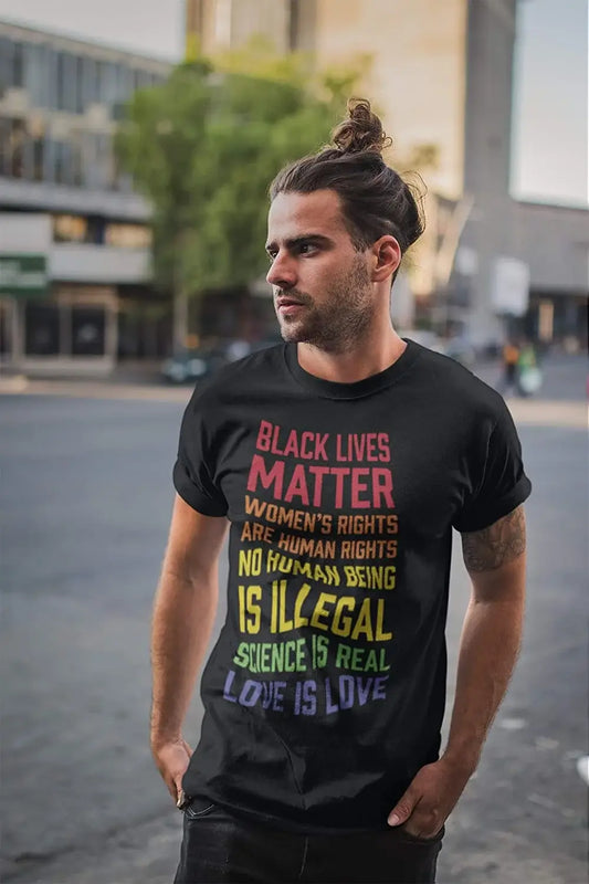 ULTRABASIC Men's T-Shirt Black Lives Matter Shirt Black Power Vintage Shirt Graphic Tee Shirt
