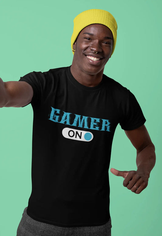 ULTRABASIC Men's Graphic T-Shirt Gamer Mode On - Gaming Shirt for Player