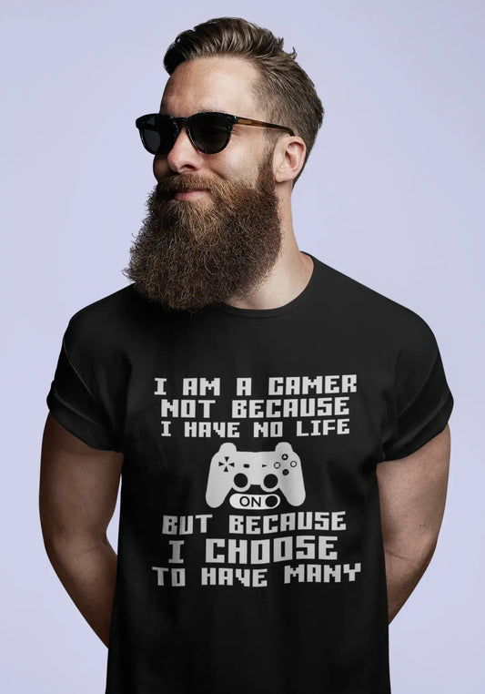 ULTRABASIC Men's Gaming T-Shirt - Game Mode On - Funny Joke Humor Shirt