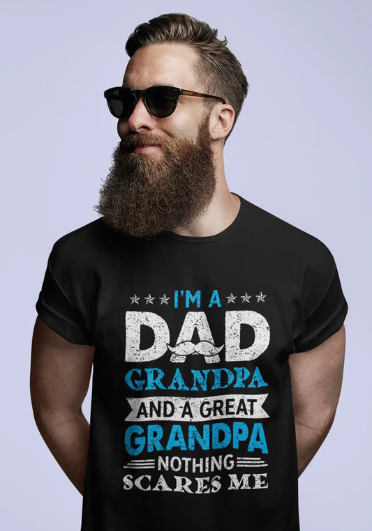 ULTRABASIC Men's Graphic T-Shirt I'm a Dad Grandpa - Nothing Scares Me - Family Time