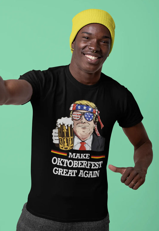ULTRABASIC Men's T-Shirt Make Oktoberfest Great Again - Funny Donald Trump Beer Lover Tee Shirt
