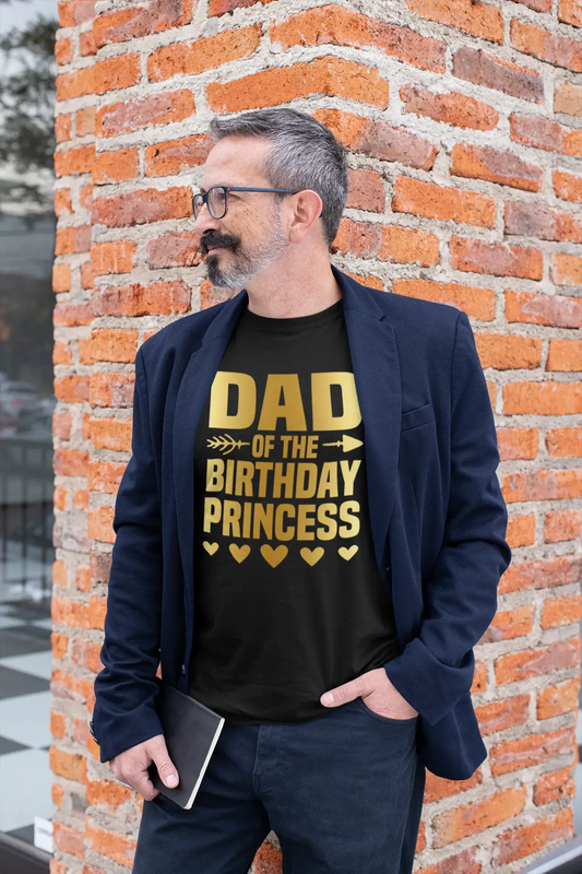 ULTRABASIC Men's T-Shirt Vintage Dad of the Birthday Princess - Father Love Tee Shirt