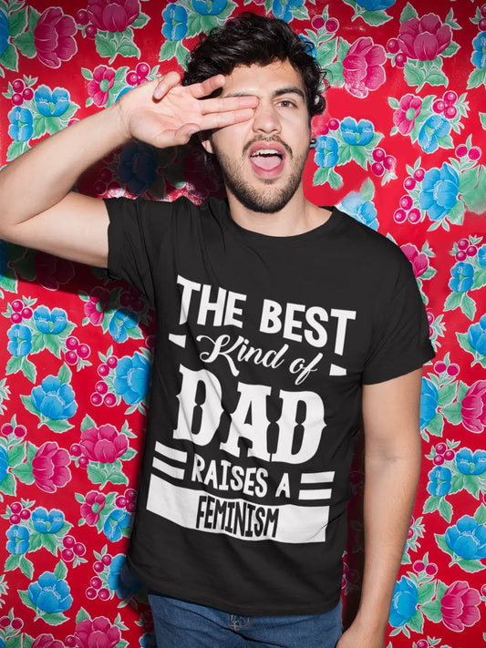 ULTRABASIC Men's Graphic T-Shirt Dad Raises a Feminism