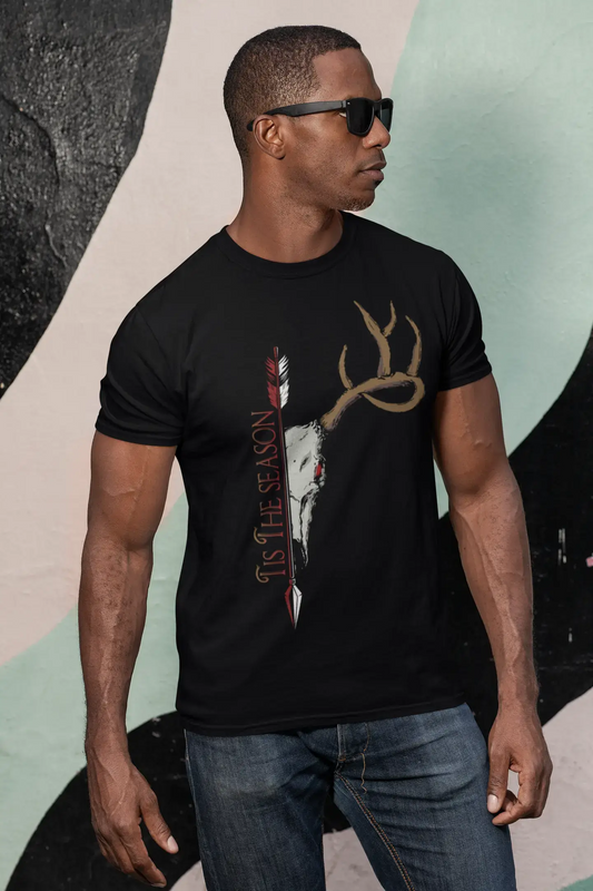ULTRABASIC Graphic Men's T-Shirt In The Season Hunting - Funny Hunter's Tee Shirt