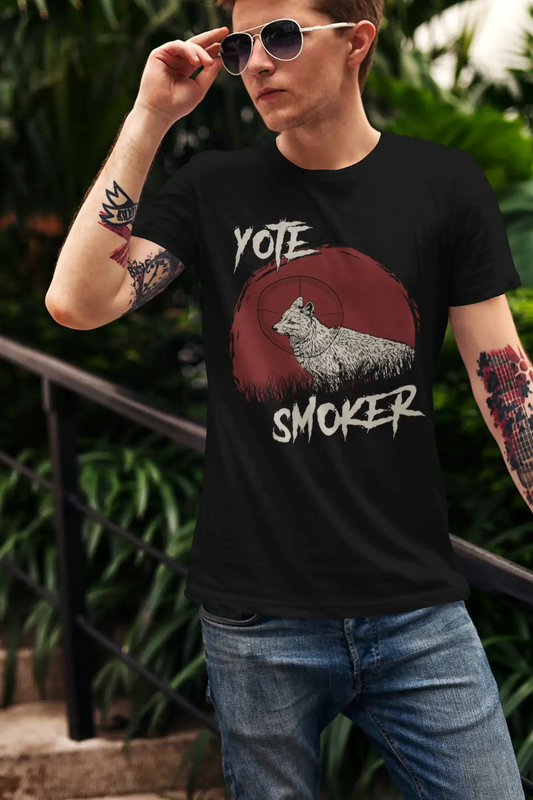 ULTRABASIC Graphic Men's T-Shirt Yote Smoker - Funny Hunting Tee Shirt
