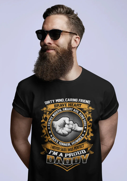 ULTRABASIC Men's Novelty T-Shirt I'm a Proud Daddy - Dad Tee Shirt