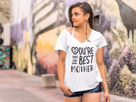 ULTRABASIC Damen-T-Shirt „You're the Best Mother“ – kurzärmeliges T-Shirt