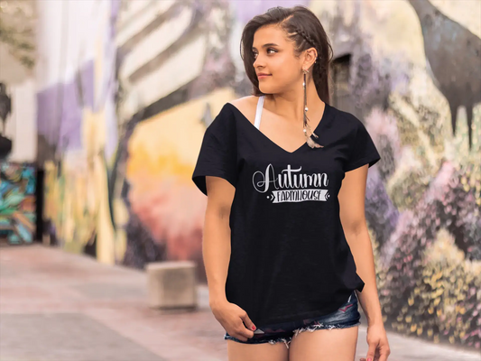 ULTRABASIC Women's T-Shirt Autumn Farmhouse - Funny Vintage Tee Shirt