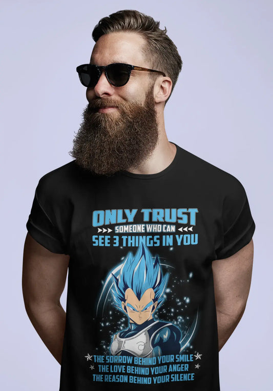 T-Shirt ULTRABASIC pour hommes ne faites confiance qu'à quelqu'un qui peut voir 3 choses - Citation drôle