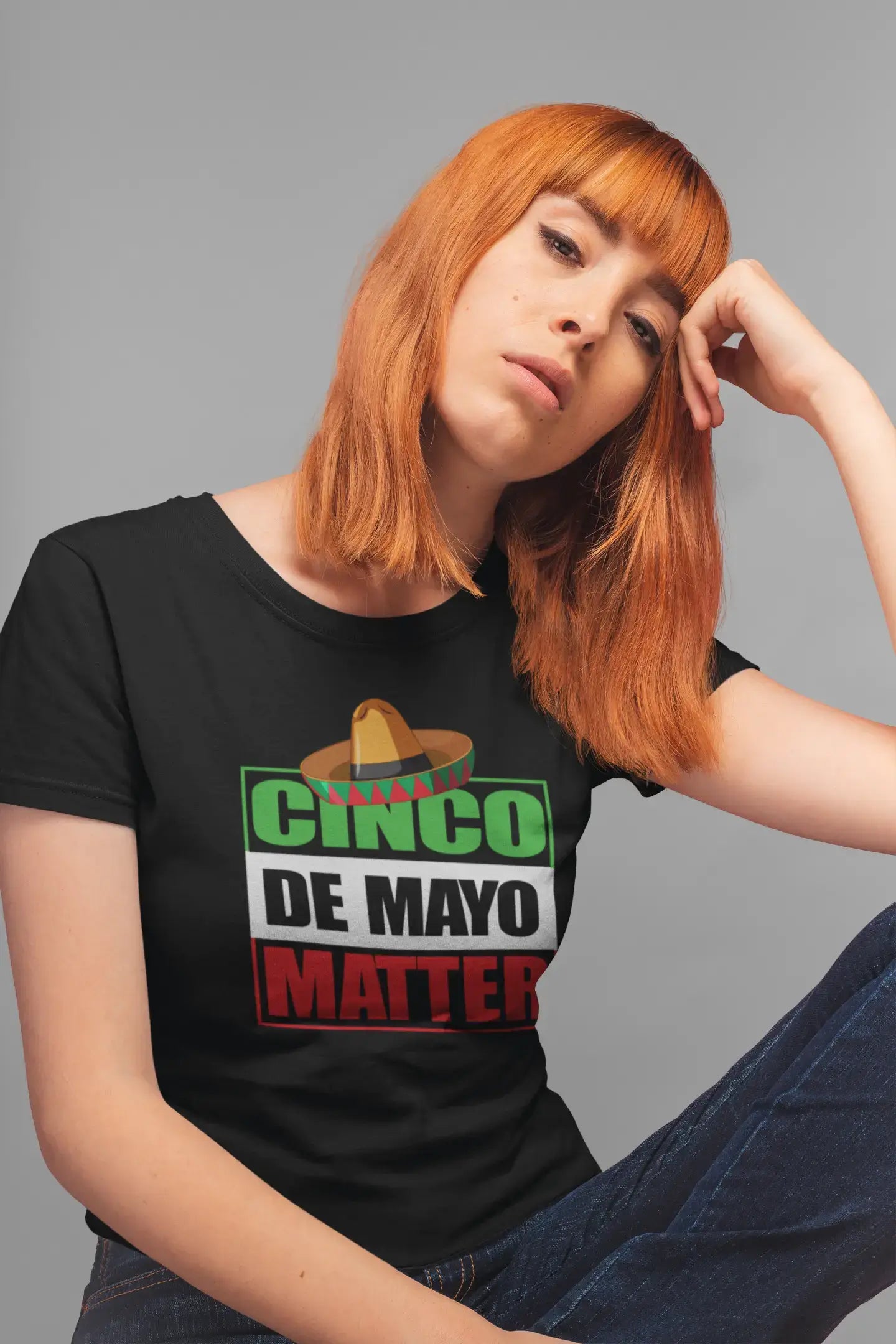 ULTRABASIC Women's Organic T-Shirt Cinco de Mayo Matter - Funny Mexican Tequila Tee Shirt