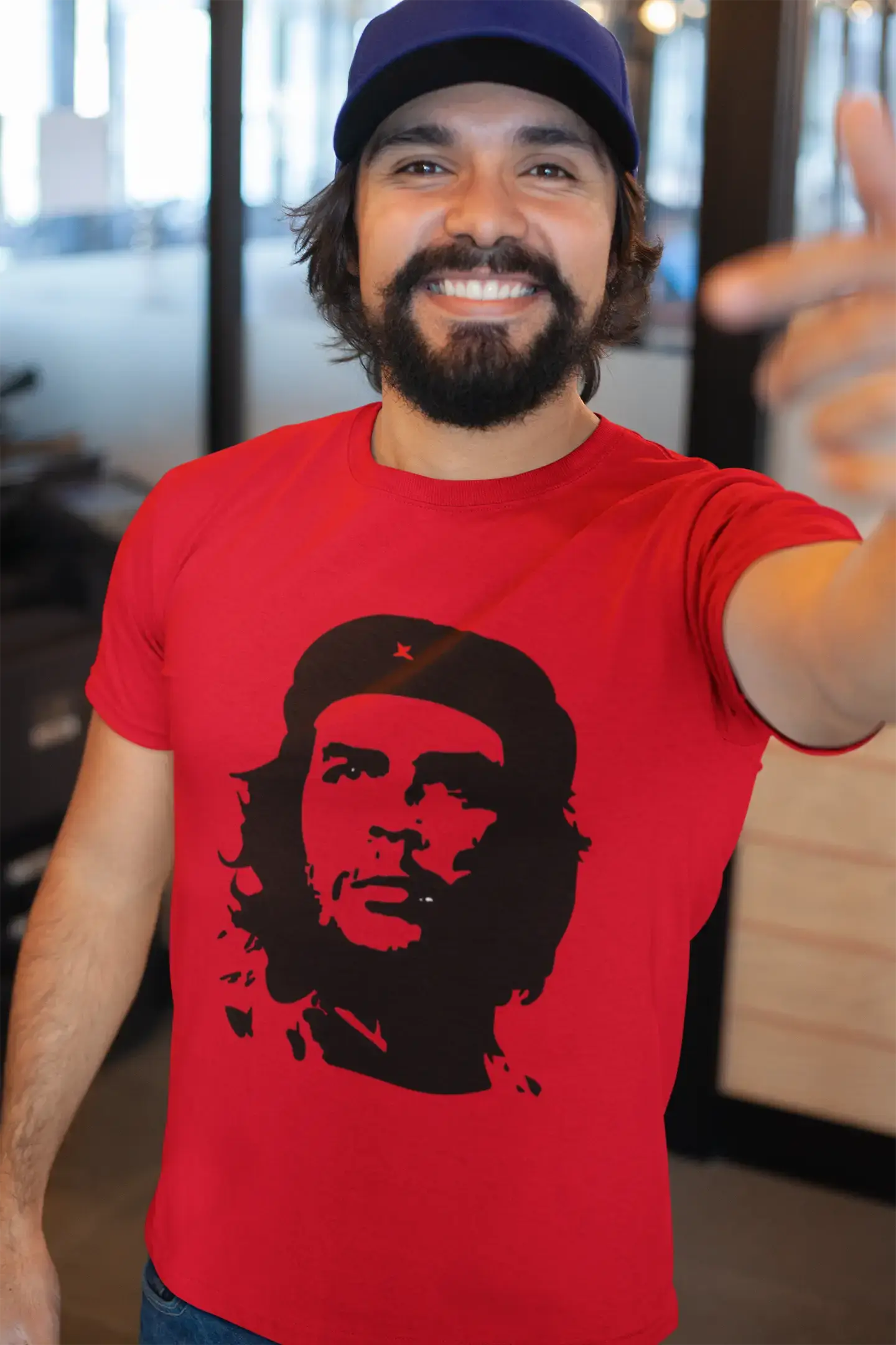 Che Guevara White, Old Celebrities, White, Men's Short Sleeve Round Neck T-shirt, gift t-shirt 00313