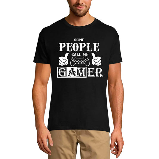 Men's Graphic T-Shirt Some People Call Me Gamer - Computer Gamer Limited Edition Short Sleeve Tee-Shirt Vintage Birthday Gift Novelty