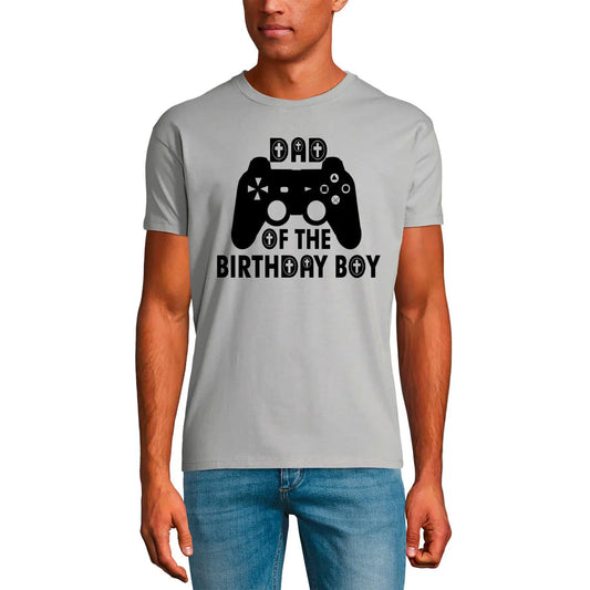 Men's Graphic T-Shirt Dad Of The Birthday Boy - Gaming Limited Edition Short Sleeve Tee-Shirt Vintage Birthday Gift Novelty