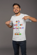 BREXIT Why T-shirt, Men's White tee, 100% Cotton 00230