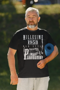 1958,birthday gifts for him,birthday t-shirts,Men's Short Sleeve Round Neck T-shirt 00136
