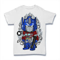 Men's Graphic T-Shirt American Movie Shirt - Robot Superhero - Fictional Character Limited Edition Short Sleeve Tee-Shirt Vintage Birthday Gift Novelty