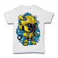Men's Graphic T-Shirt American Movie - Robo - Fictional Robot - Superhero Limited Edition Short Sleeve Tee-Shirt Vintage Birthday Gift Novelty
