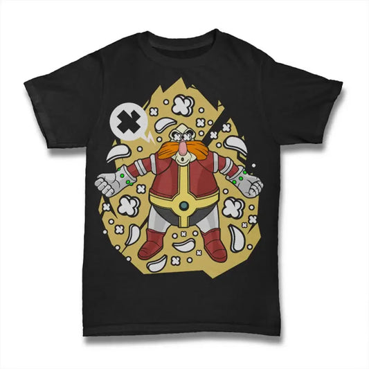 Men's Graphic T-Shirt Animated Fictional Character Mascot Limited Edition Short Sleeve Tee-Shirt Vintage Birthday Gift Novelty