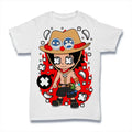 Men's Graphic T-Shirt Anime Pirate - Cartoon Funny - Pirate Limited Edition Short Sleeve Tee-Shirt Vintage Birthday Gift Novelty