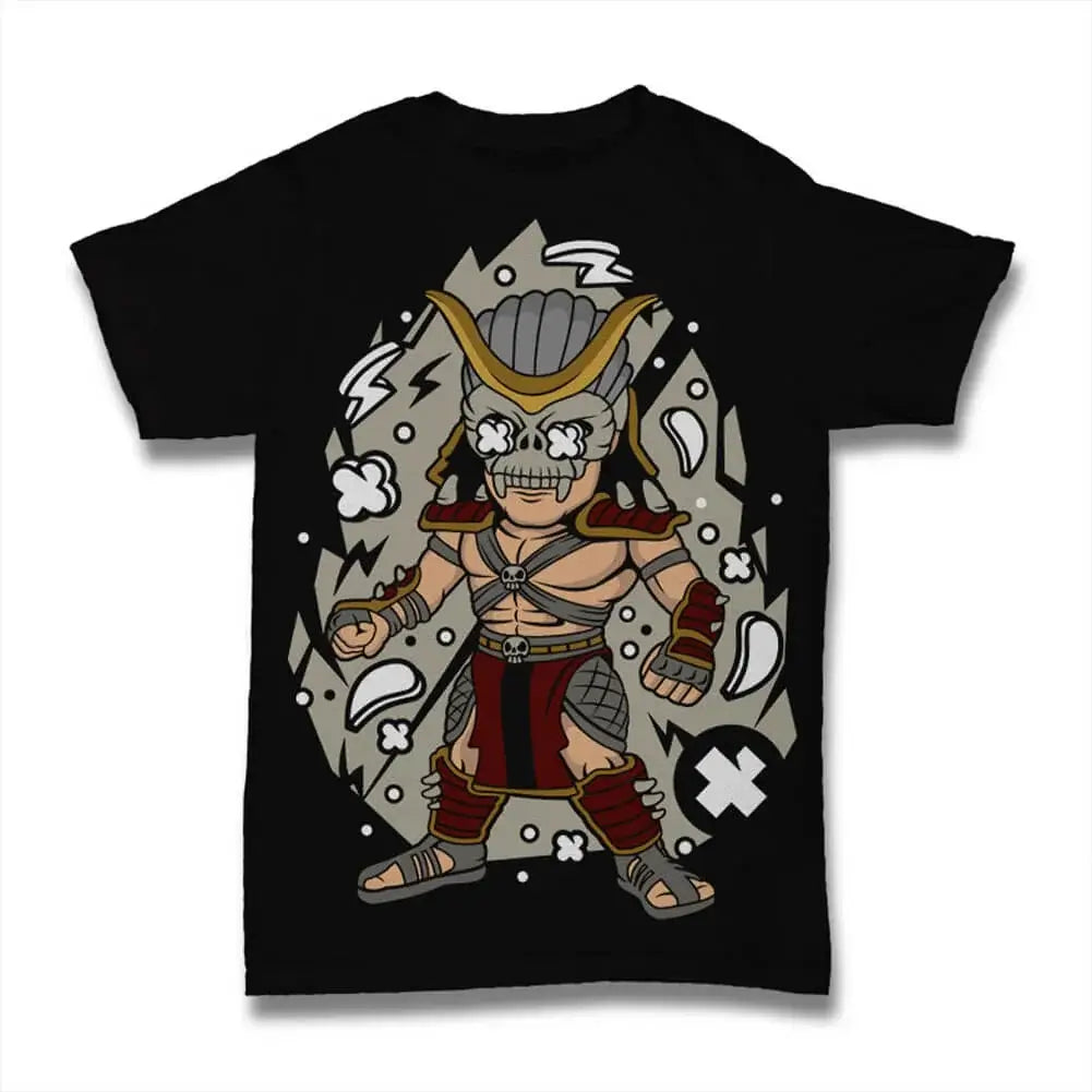 Men's Graphic T-Shirt Brutal Warlord - Emperor - Fighting Game - Video Game Limited Edition Short Sleeve Tee-Shirt Vintage Birthday Gift Novelty