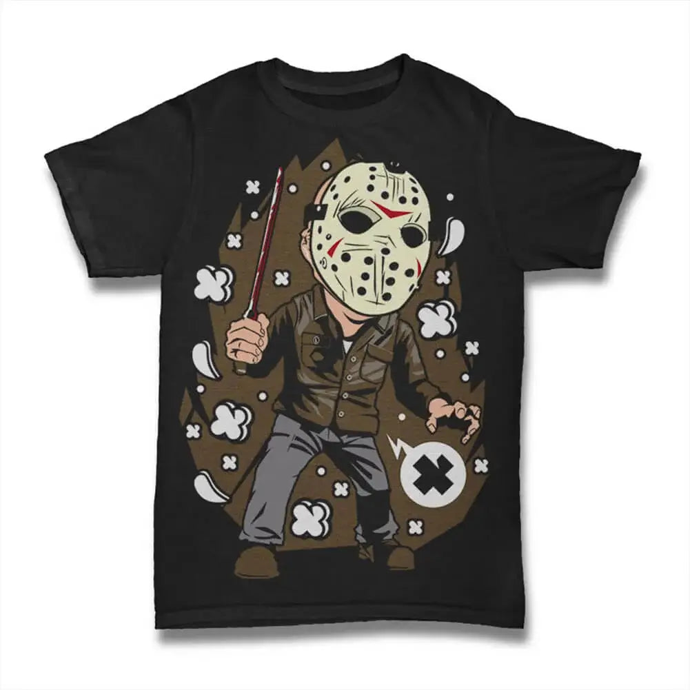 Men's Graphic T-Shirt Serial Camp Killer - Horror Movie - Fictional Character - Anime Apparel Limited Edition Short Sleeve Tee-Shirt Vintage Birthday Gift Novelty